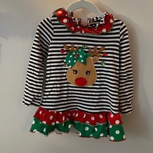 Adorable for the holidays!  Worn 1x by my daughter.  Was a set when purchased.